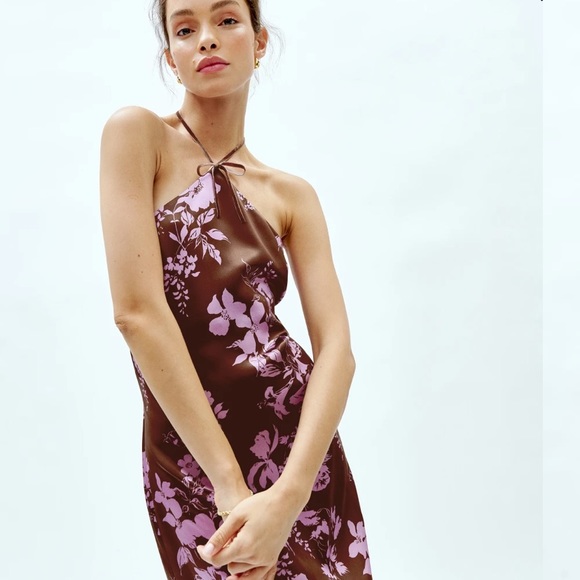 Poppie silk dress - Picture 3 of 4